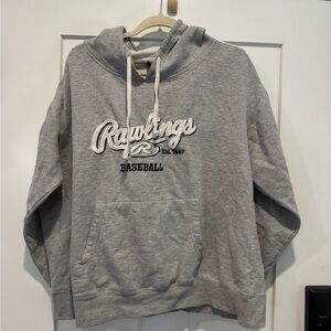 Rawlings Light Gray Hoodie